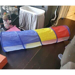 Kids Play Tunnel for Toddlers, Pop Up Crawl Through Tunnel Play Tent for Baby